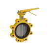 Butterfly valve Type: 68311 Ductile cast iron/Stainless steel Centric DVGW (gas) Squeeze handle Lug type